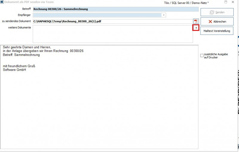 e mail anhang