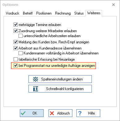 aa unerledigt